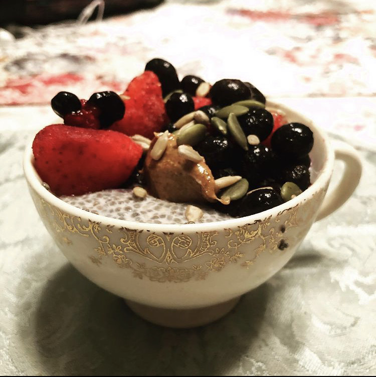 Mocha Chia Cream Pots