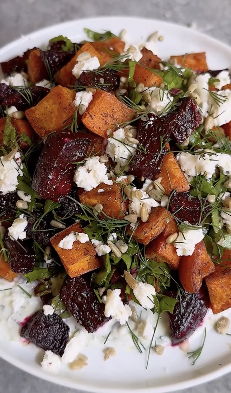 Sweets & Beets with Creamy Tzatziki