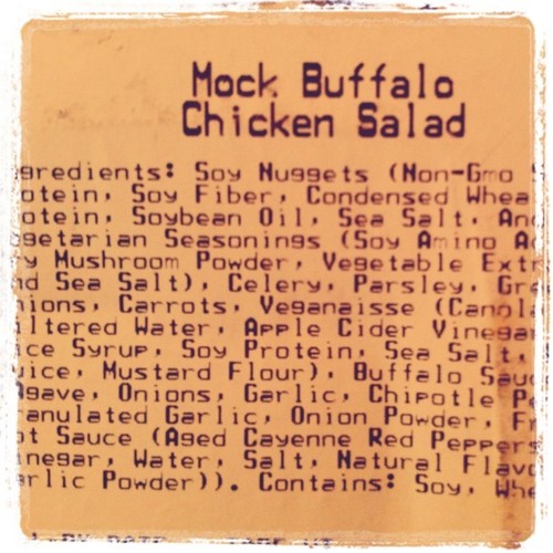 This Charming Buffalo Chk'n Salad